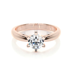 Samantha Lab Grown Diamond Ring -14K Rose Gold