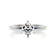 Diana Diamond Engagement Ring -14K White Gold