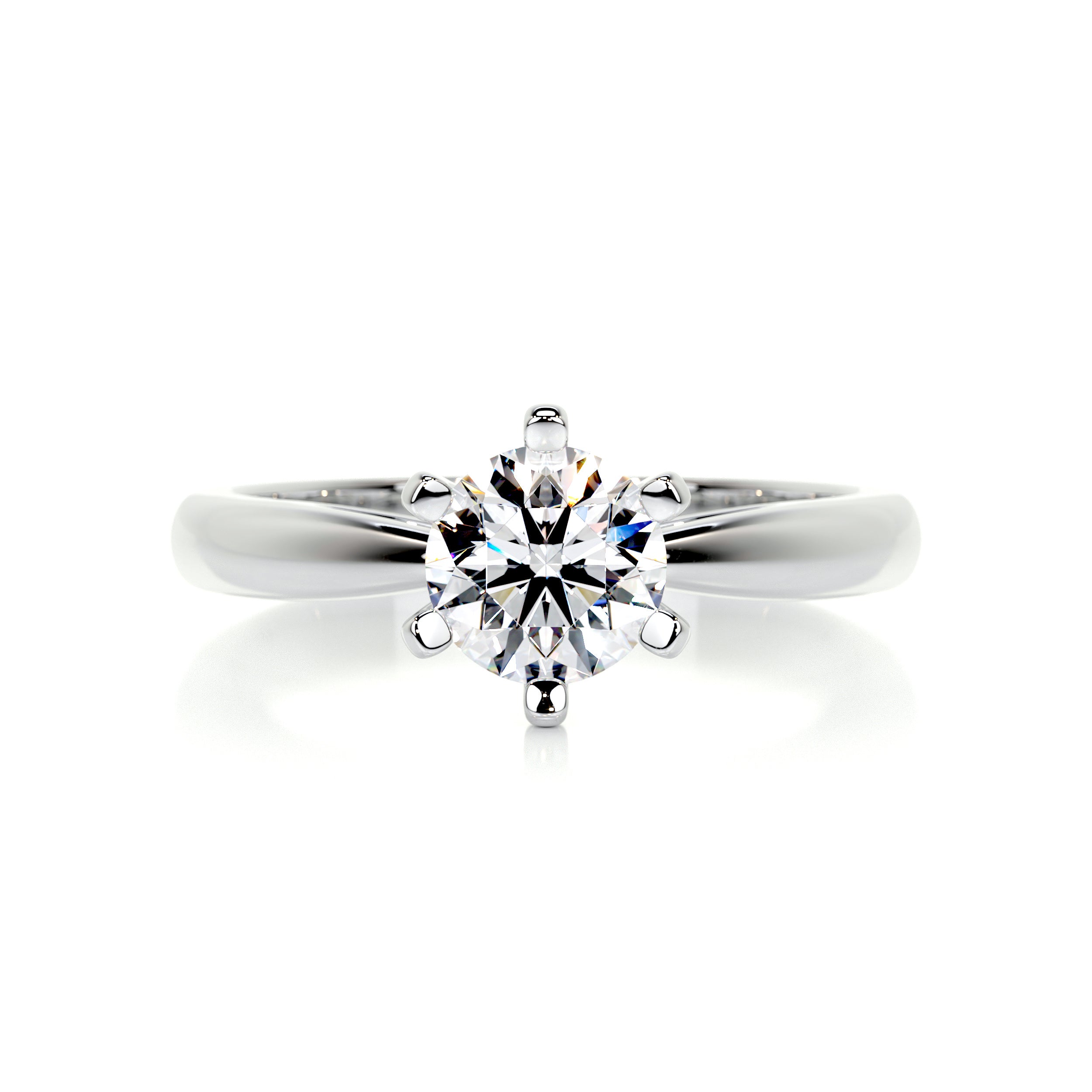 Diana Diamond Engagement Ring   (0.75 Carat) -Platinum