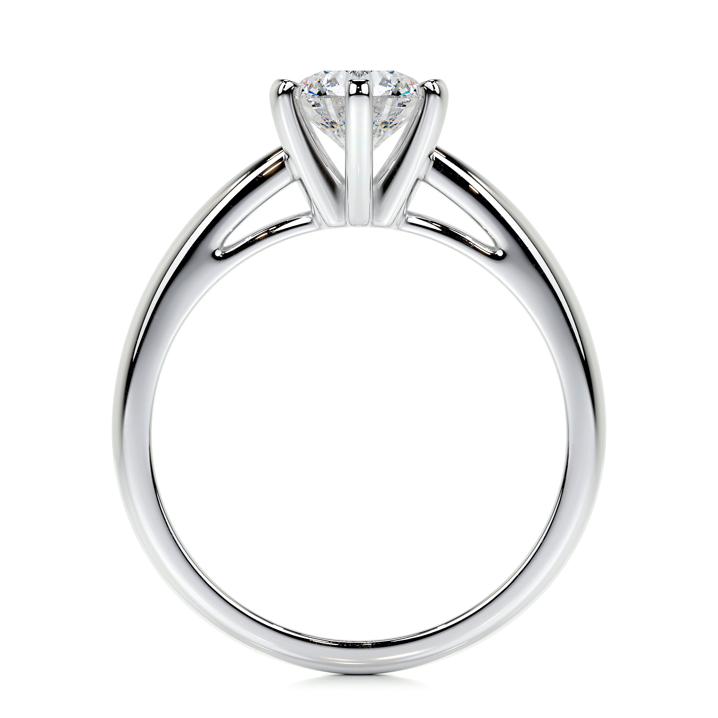 Samantha Lab Grown Diamond Ring   (0.75 Carat) -14K White Gold