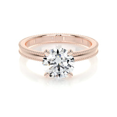Charlie Lab Grown Diamond Ring -14K Rose Gold