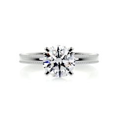 Charlie Diamond Engagement Ring -14K White Gold