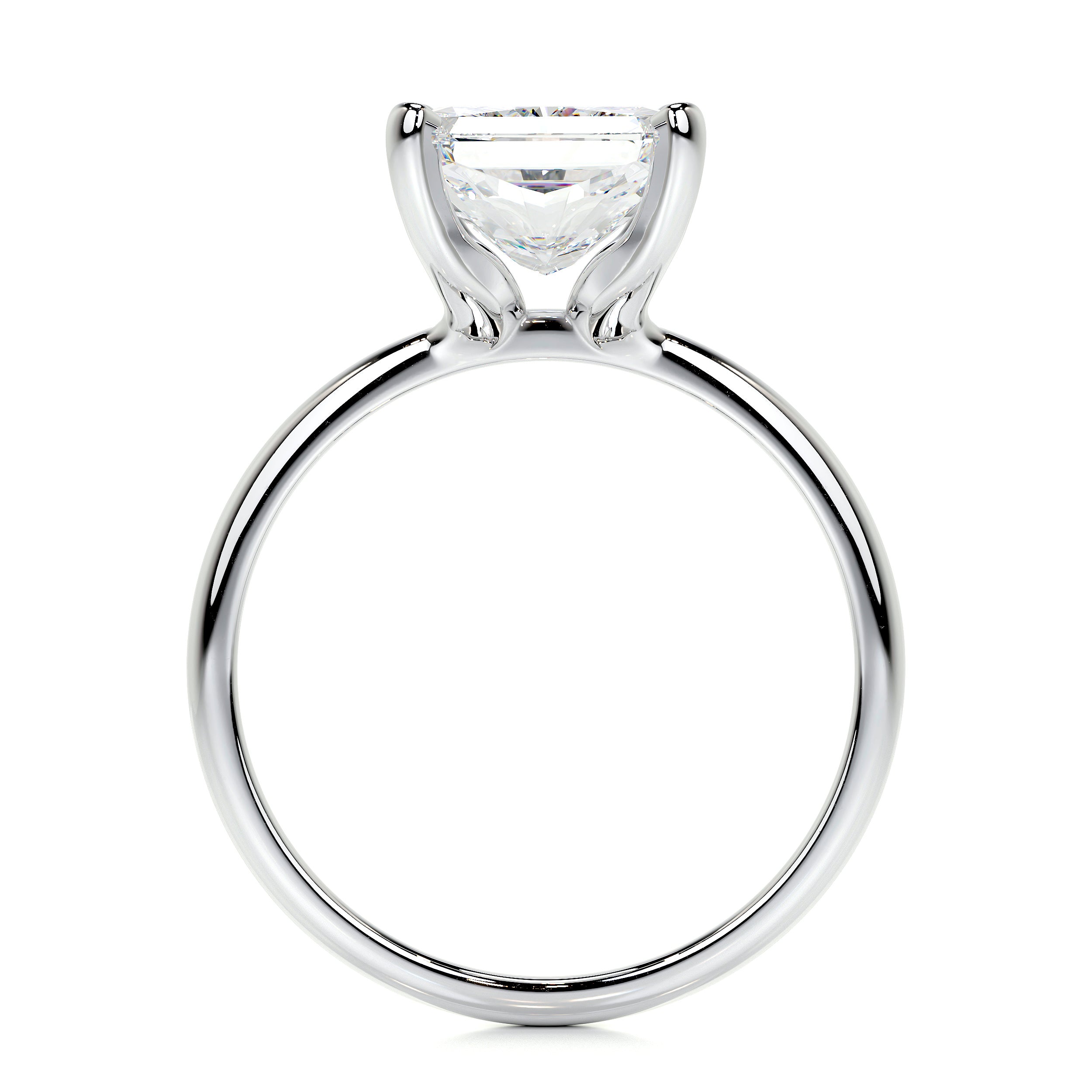 Julianna Lab Grown Diamond Ring   (3 Carat) -14K White Gold