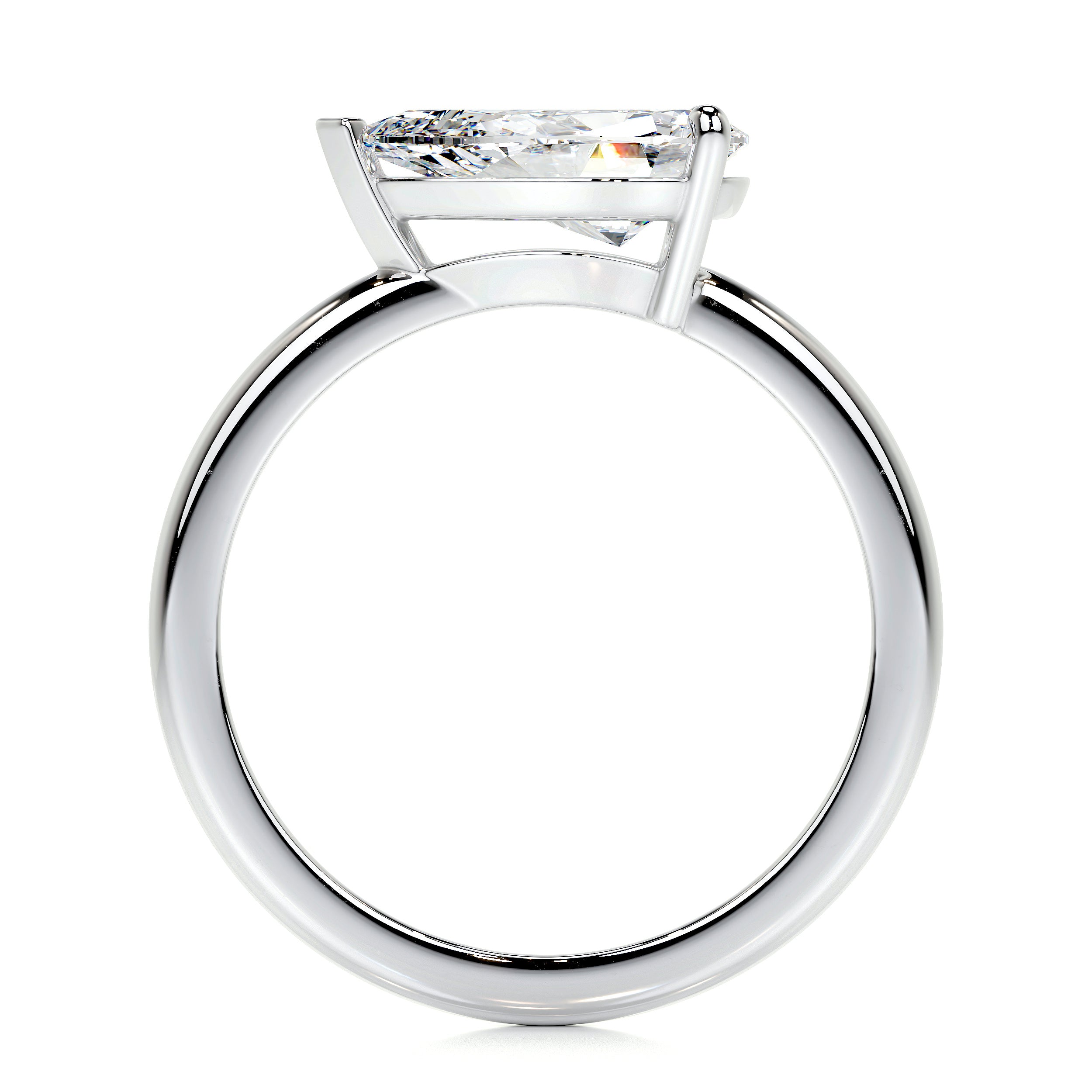 Miriam Lab Grown Diamond Ring -18K White Gold