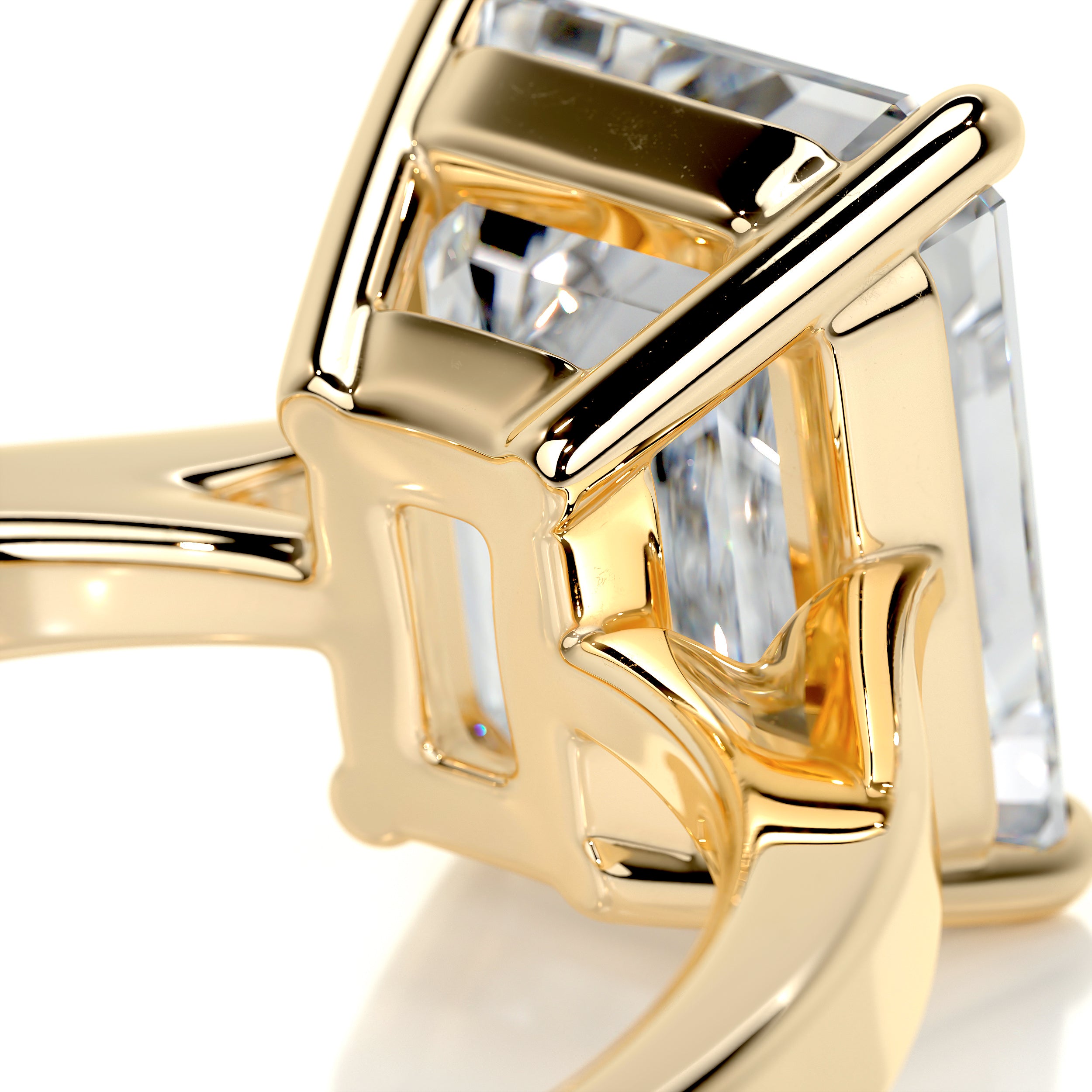 Mariana Diamond Engagement Ring -18K Yellow Gold