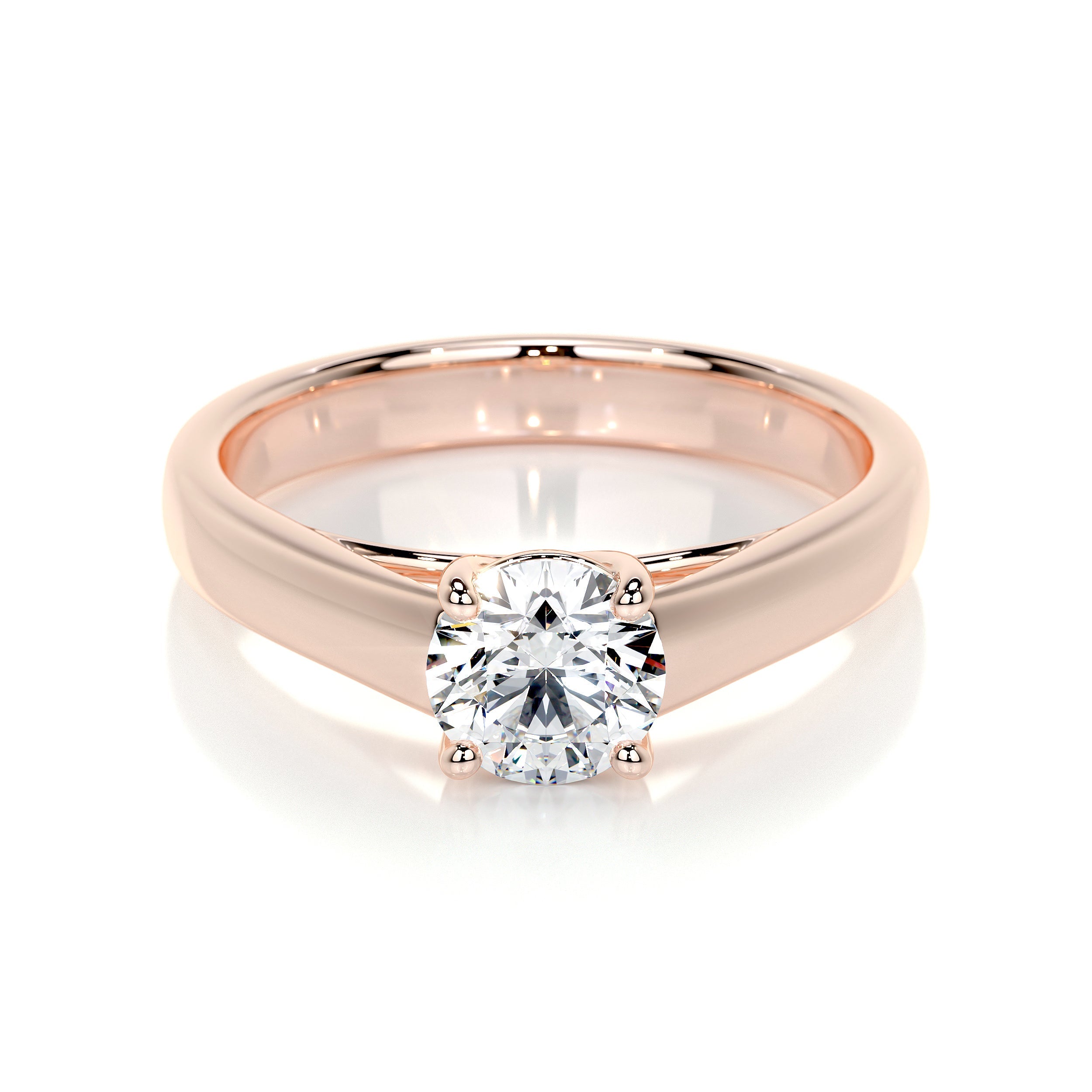 Nola Lab Grown Diamond Ring   (0.80 Carat) -14K Rose Gold