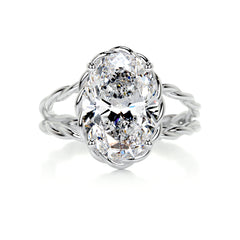 Milani Diamond Engagement Ring -Platinum