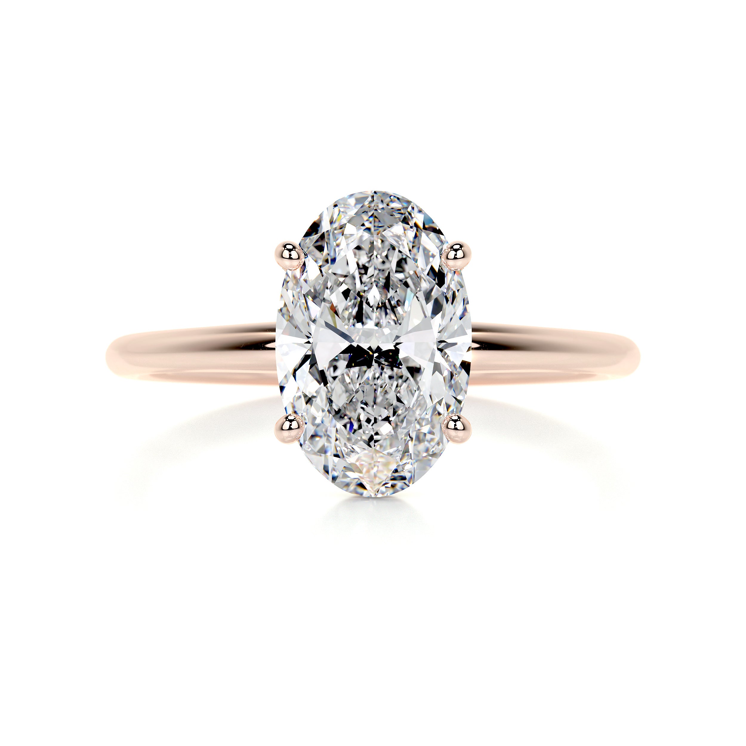 Rosegold Fingerprint Wedding Rings |