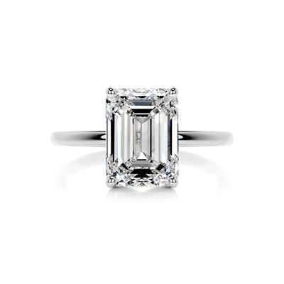 Phoenix Diamond Engagement Ring, Solitaire, 3 Carat, 14K White Gold ...