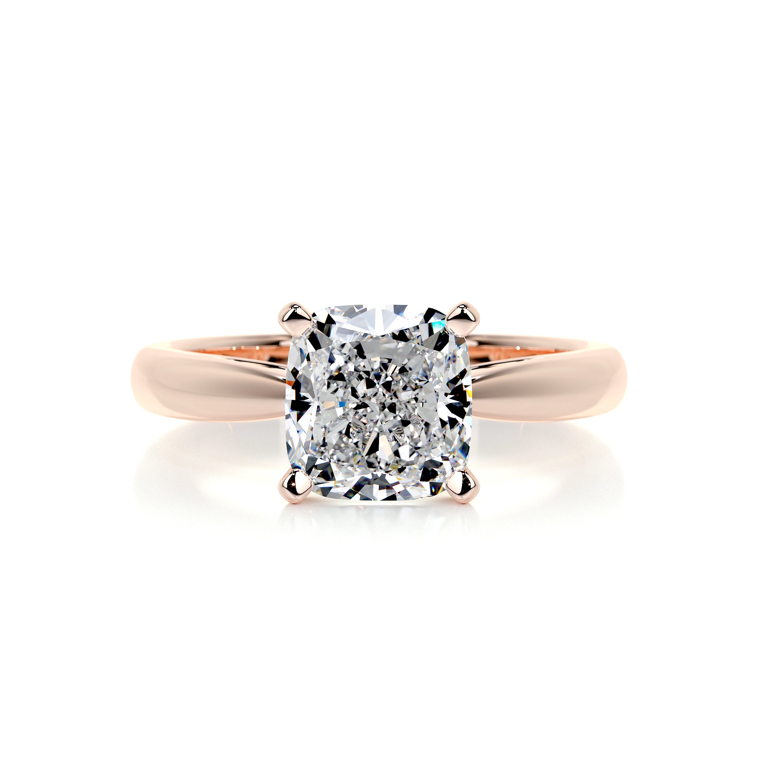Diana Diamond Engagement Ring -14K Rose Gold