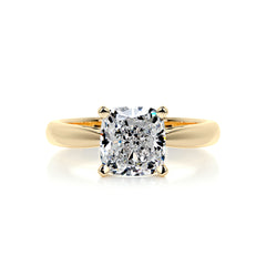 Diana Diamond Engagement Ring -18K Yellow Gold