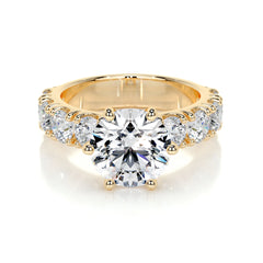 Molly Lab Grown Diamond Ring -18K Yellow Gold