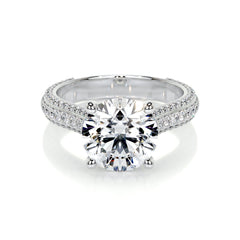 Janet Lab Grown Diamond Ring -18K White Gold