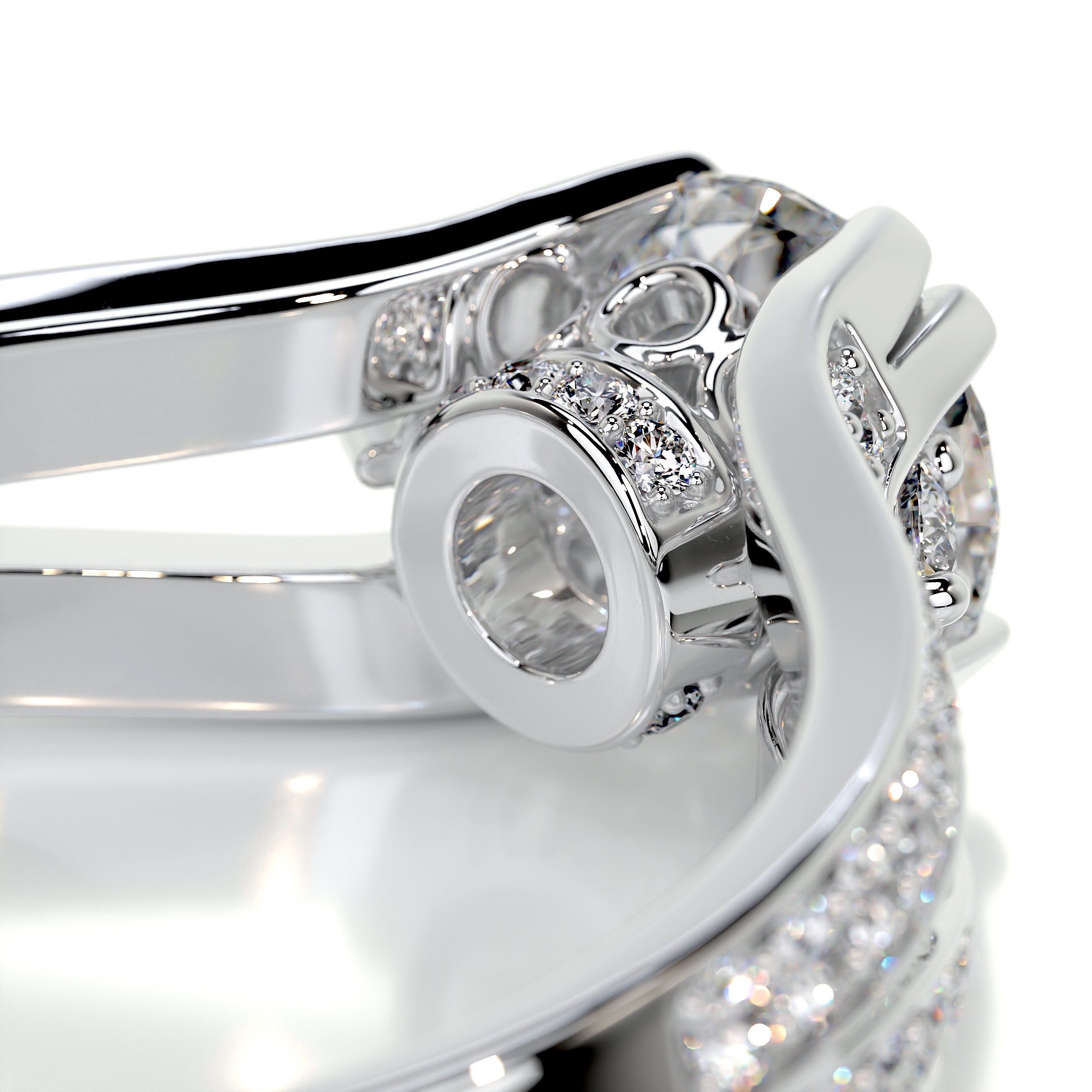 Alex Diamond Engagement Ring -Platinum