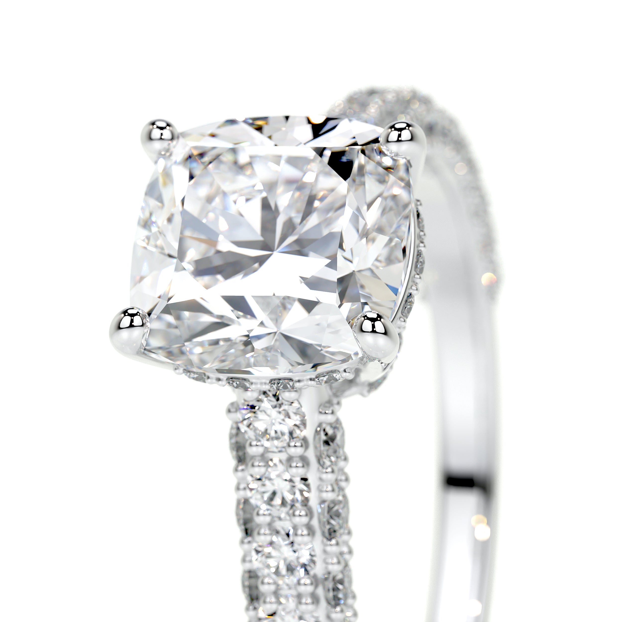 Fiona Lab Grown Diamond Ring   (2.5 Carat) -14K White Gold