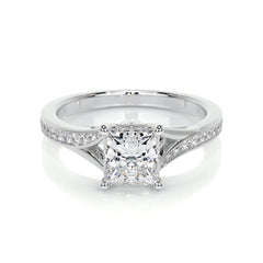 Alexandria Lab Grown Diamond Ring -18K White Gold