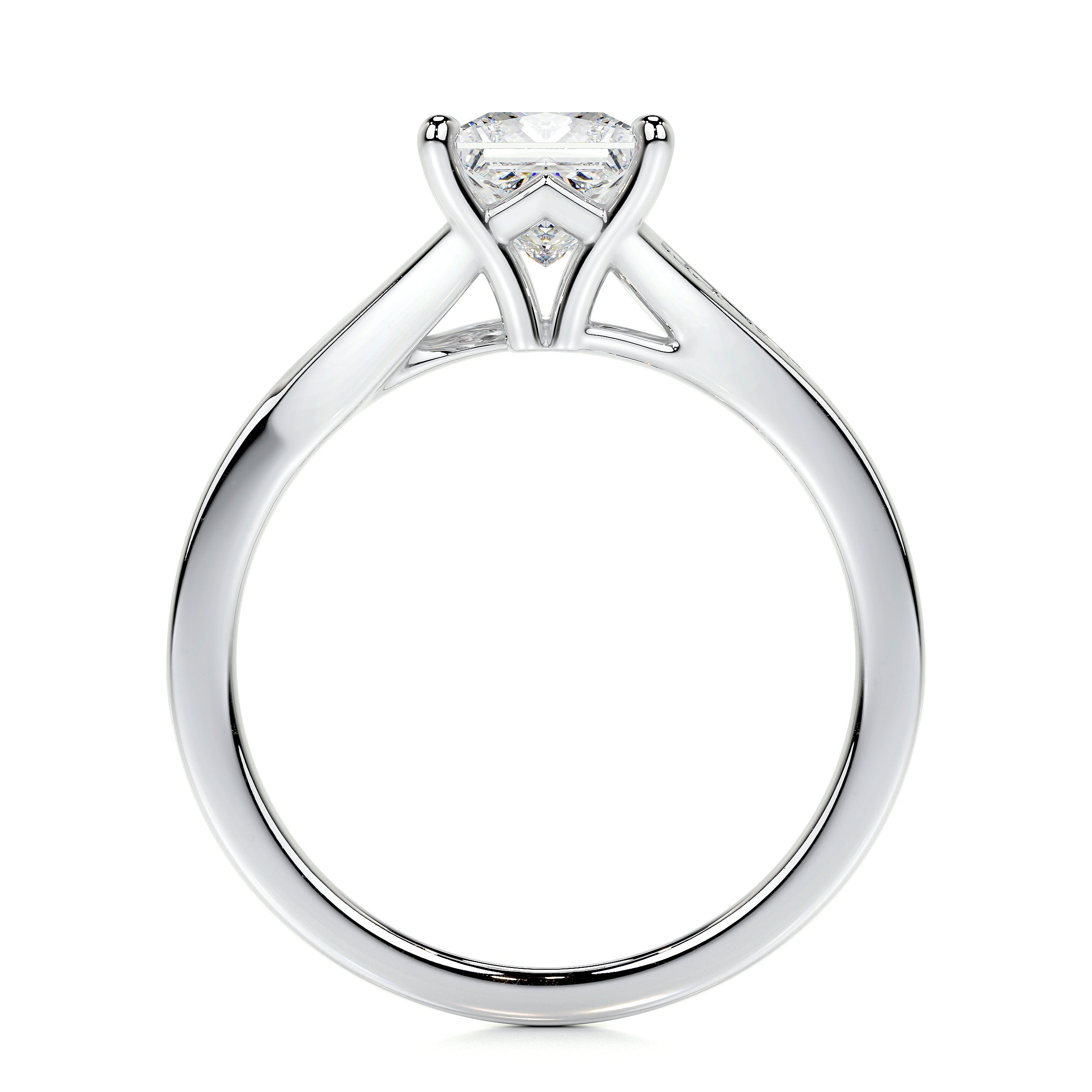 Alexandria Lab Grown Diamond Ring   (1.15 Carat) -14K White Gold