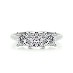 Amanda Diamond Engagement Ring -14K White Gold