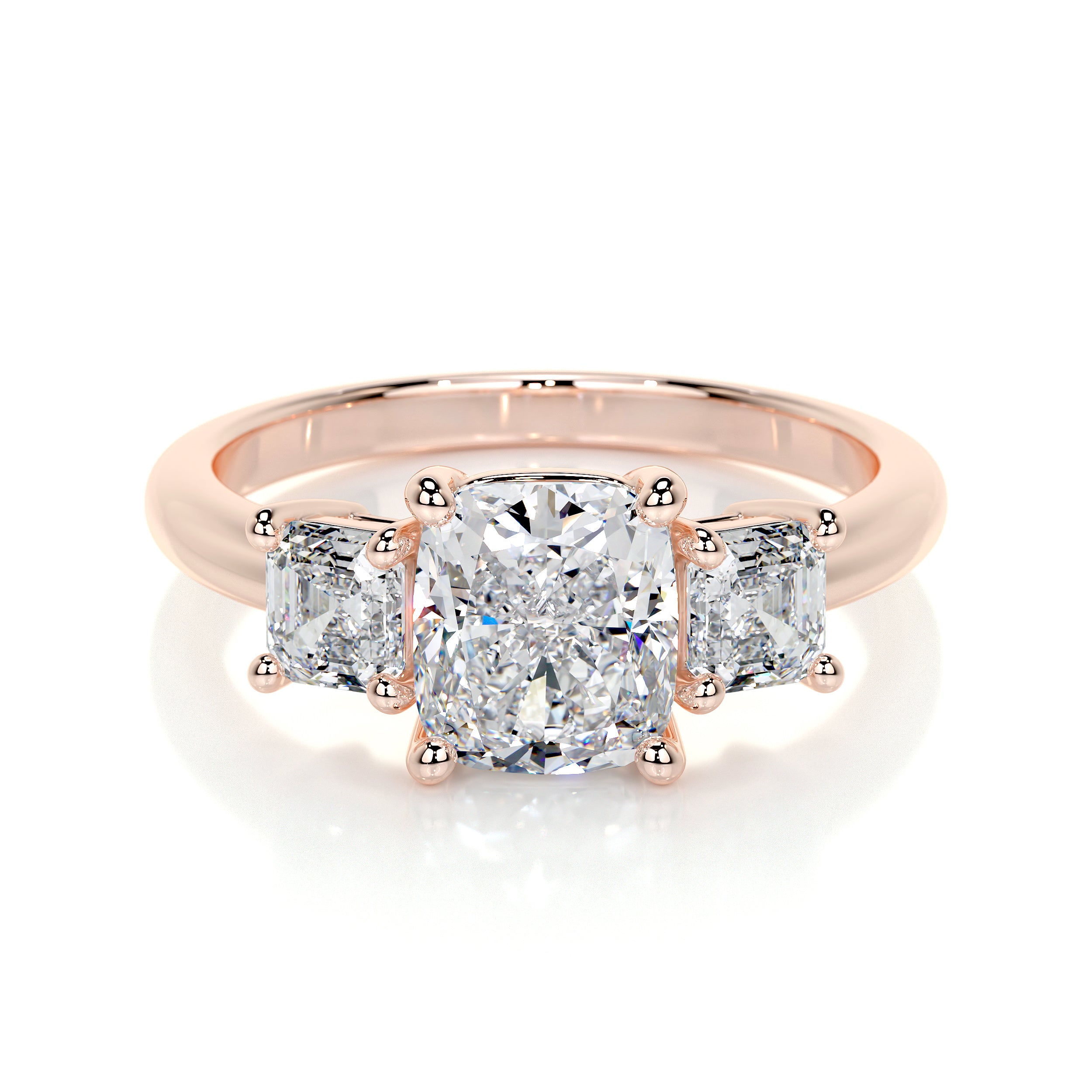 Amanda Lab Grown Diamond Ring -14K Rose Gold