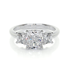 Amanda Lab Grown Diamond Ring -18K White Gold