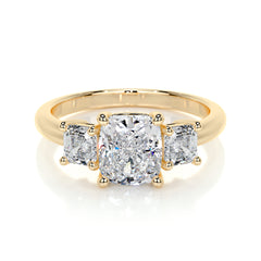 Amanda Lab Grown Diamond Ring -18K Yellow Gold