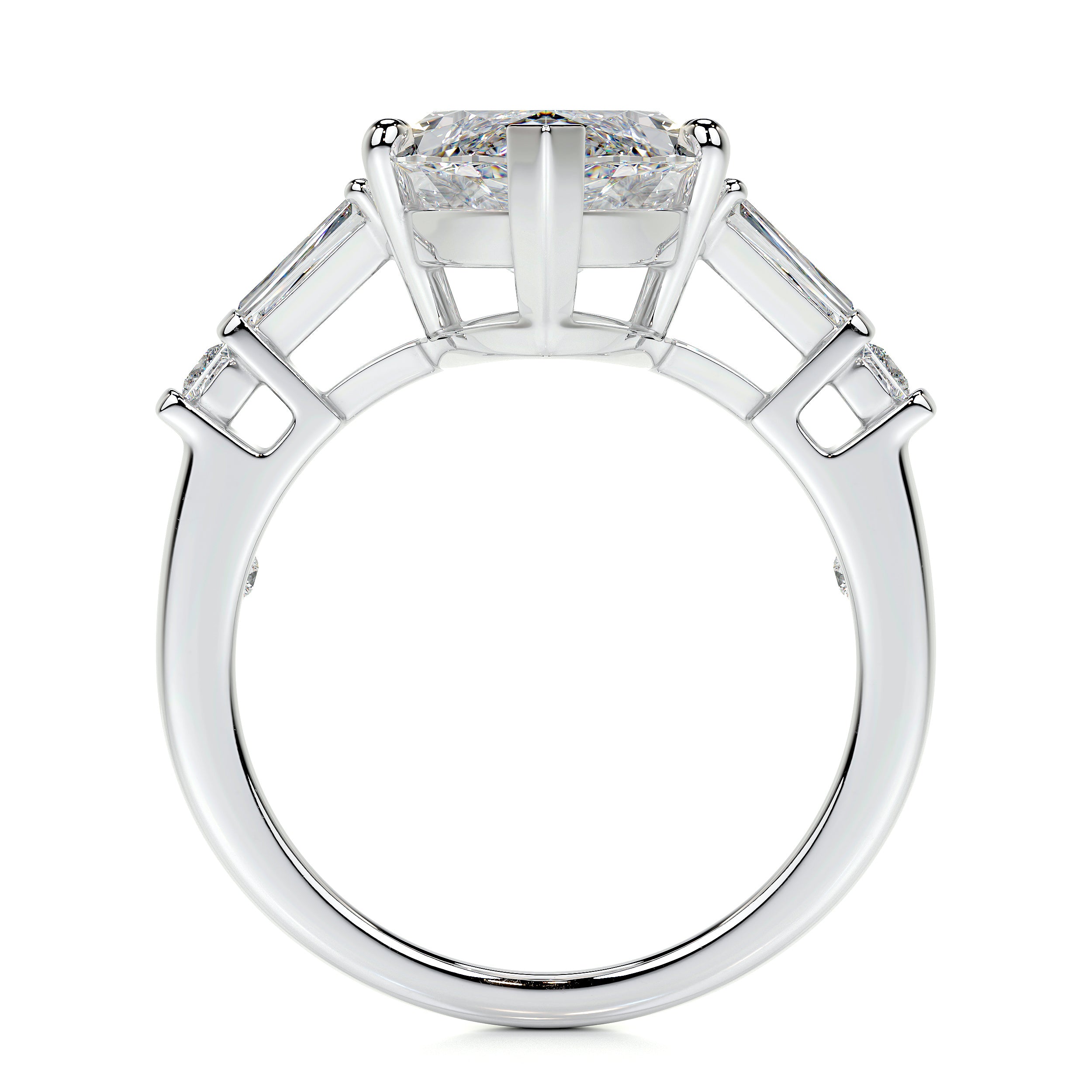 Tessa Lab Grown Diamond Ring   (5.3 Carat) -Platinum