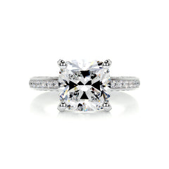 Lyric Diamond Engagement Ring -Platinum