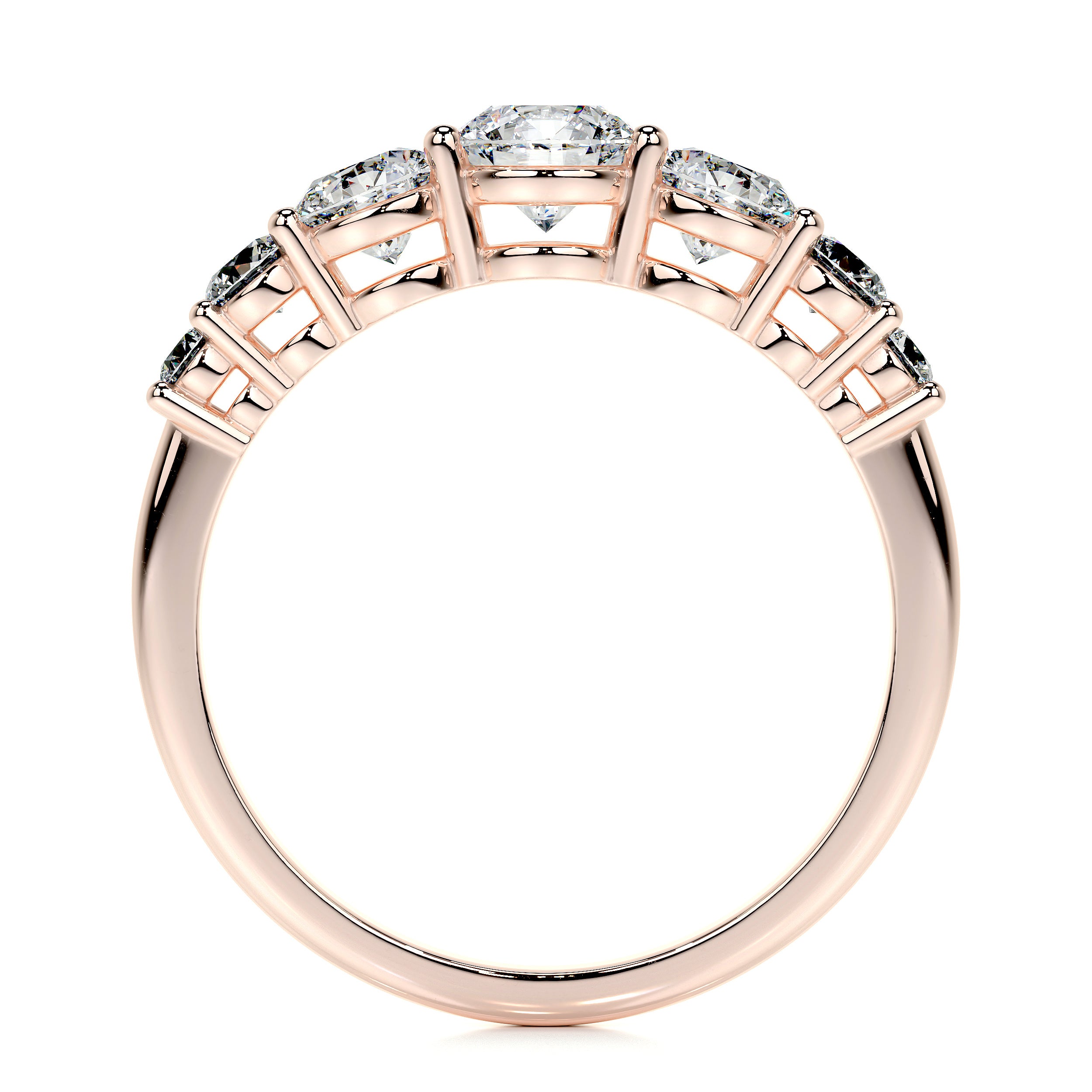 Makenzi Lab Grown Diamond Ring   (1.50 Carat) -14K Rose Gold