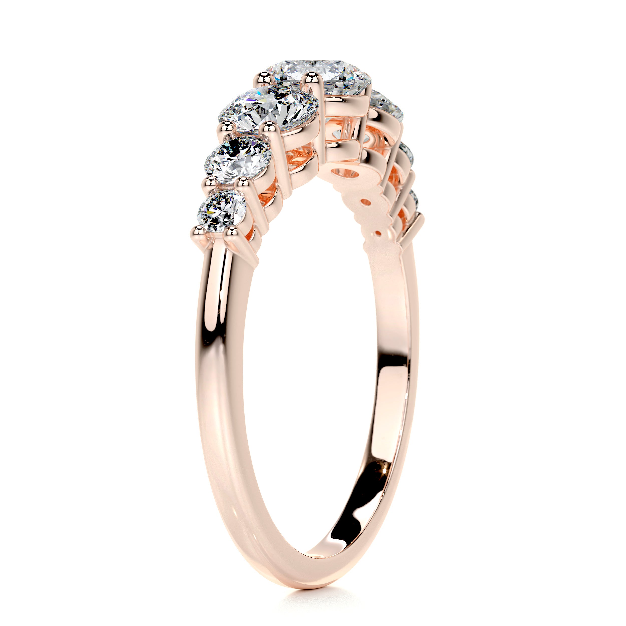 Makenzi Diamond Engagement Ring   (1.50 Carat) -14K Rose Gold