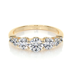 Makenzi Lab Grown Diamond Ring -18K Yellow Gold