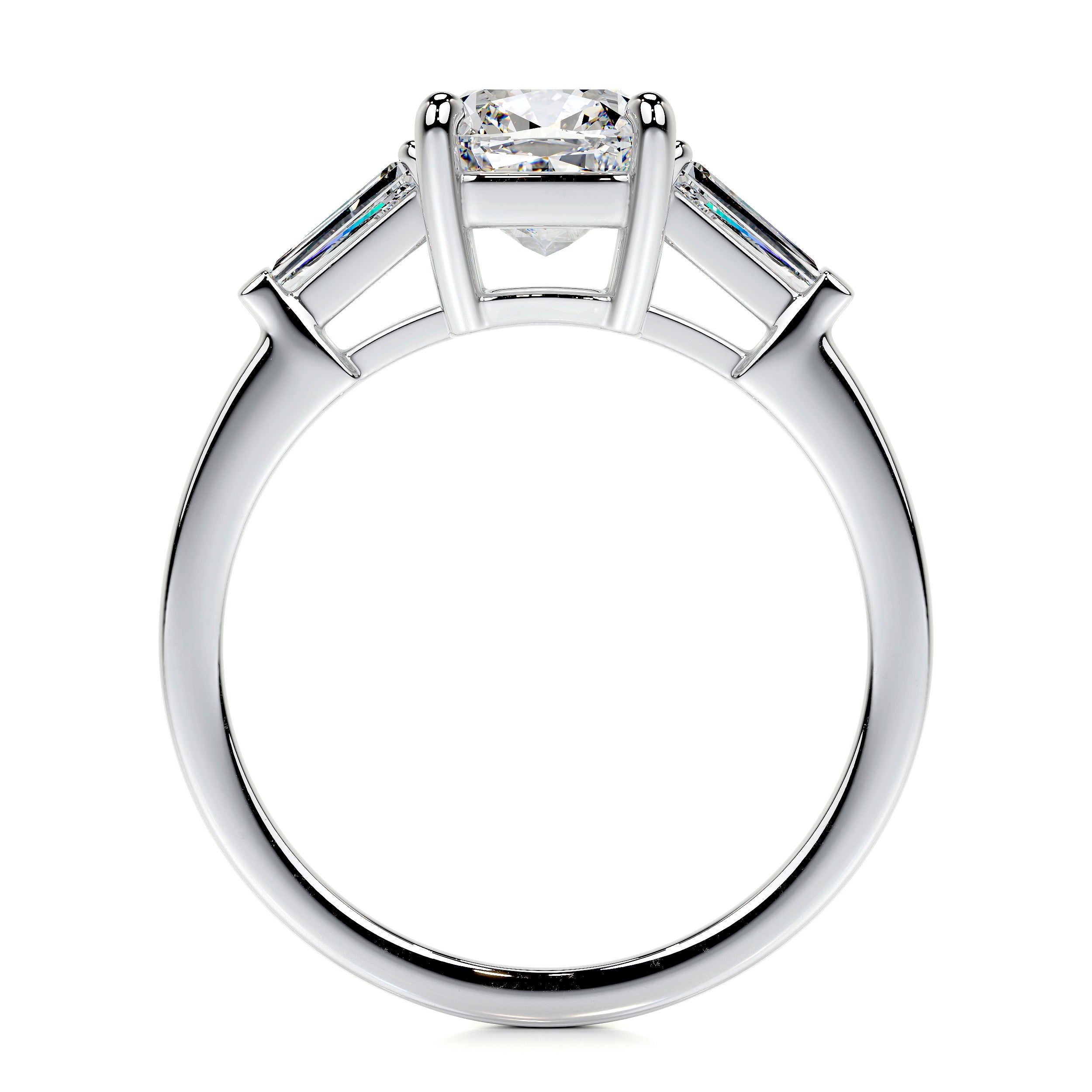 Skylar Lab Grown Diamond Ring   (1.80 Carat) -14K White Gold