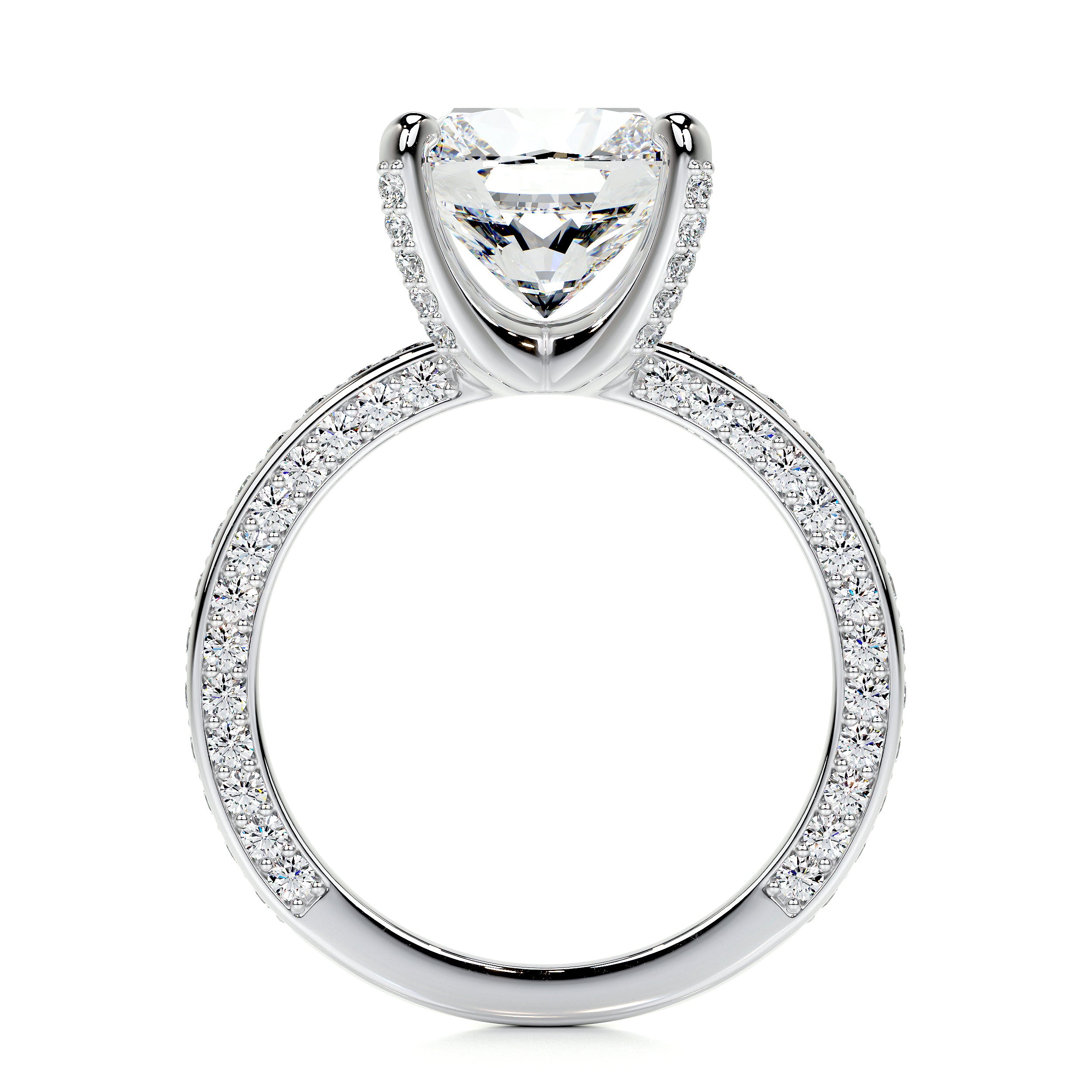 Lyric Lab Grown Diamond Ring -18K White Gold