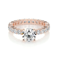 Jenna Lab Grown Diamond Ring -14K Rose Gold