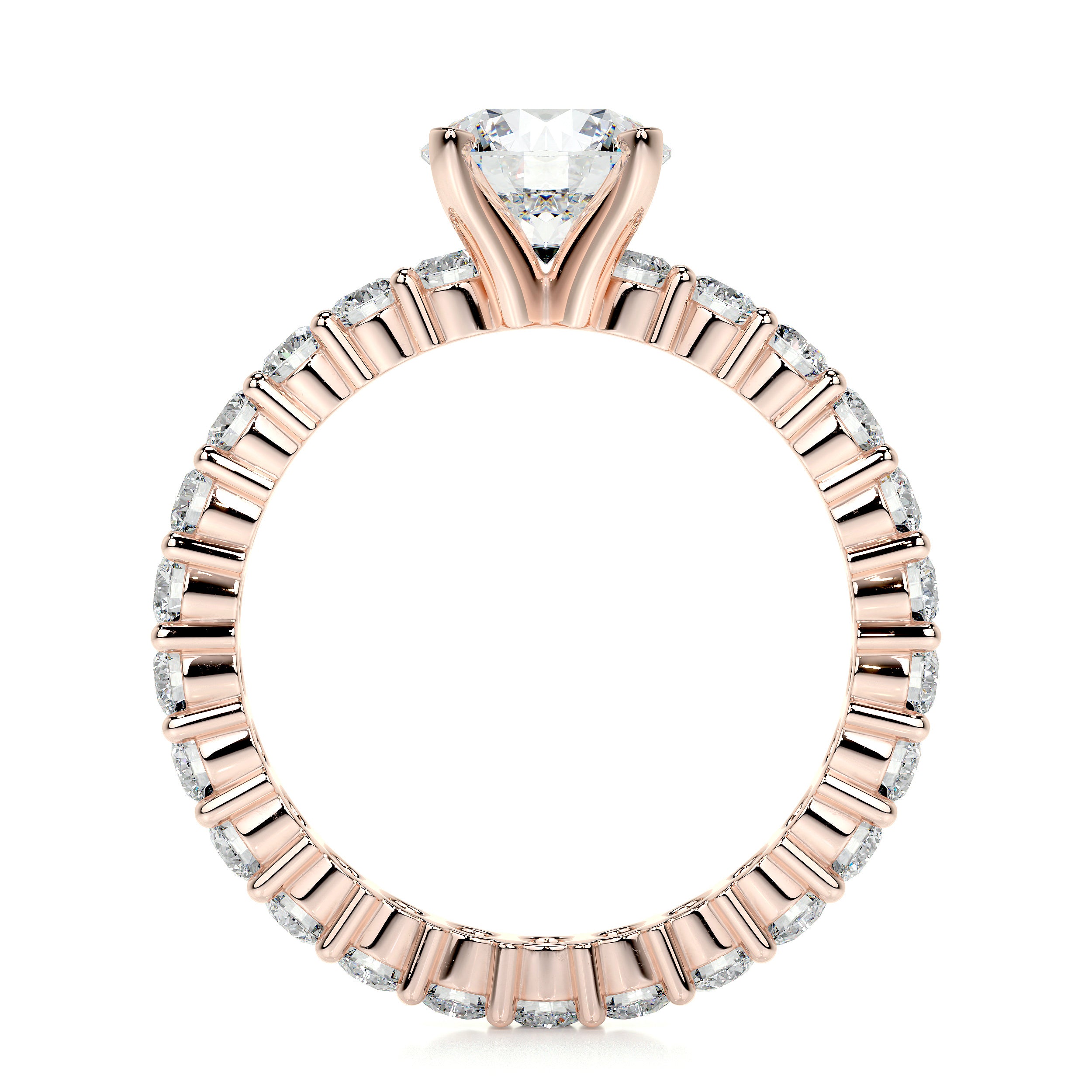 Jenna Lab Grown Diamond Ring -14K Rose Gold