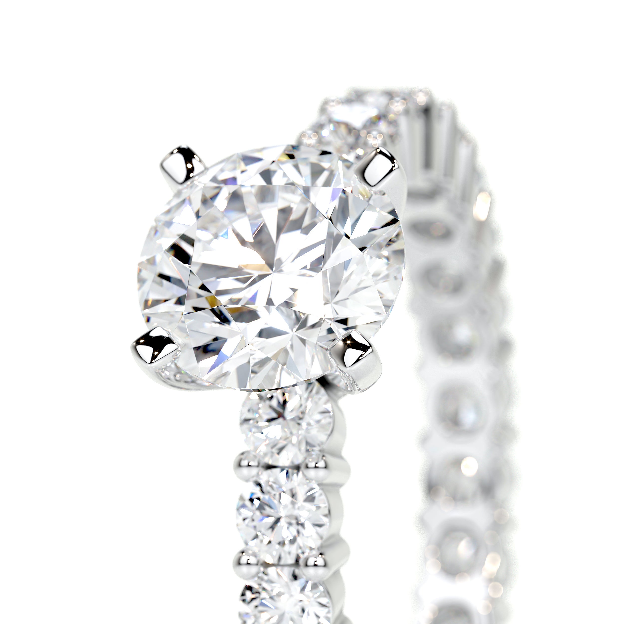 Jenna Lab Grown Diamond Ring -14K White Gold