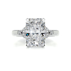 Kamala Diamond Engagement Ring -14K White Gold