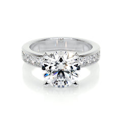 Giselle Lab Grown Diamond Ring -18K White Gold