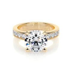 Giselle Lab Grown Diamond Ring -18K Yellow Gold