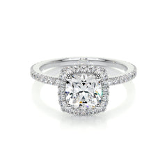 Madison Lab Grown Diamond Ring -18K White Gold
