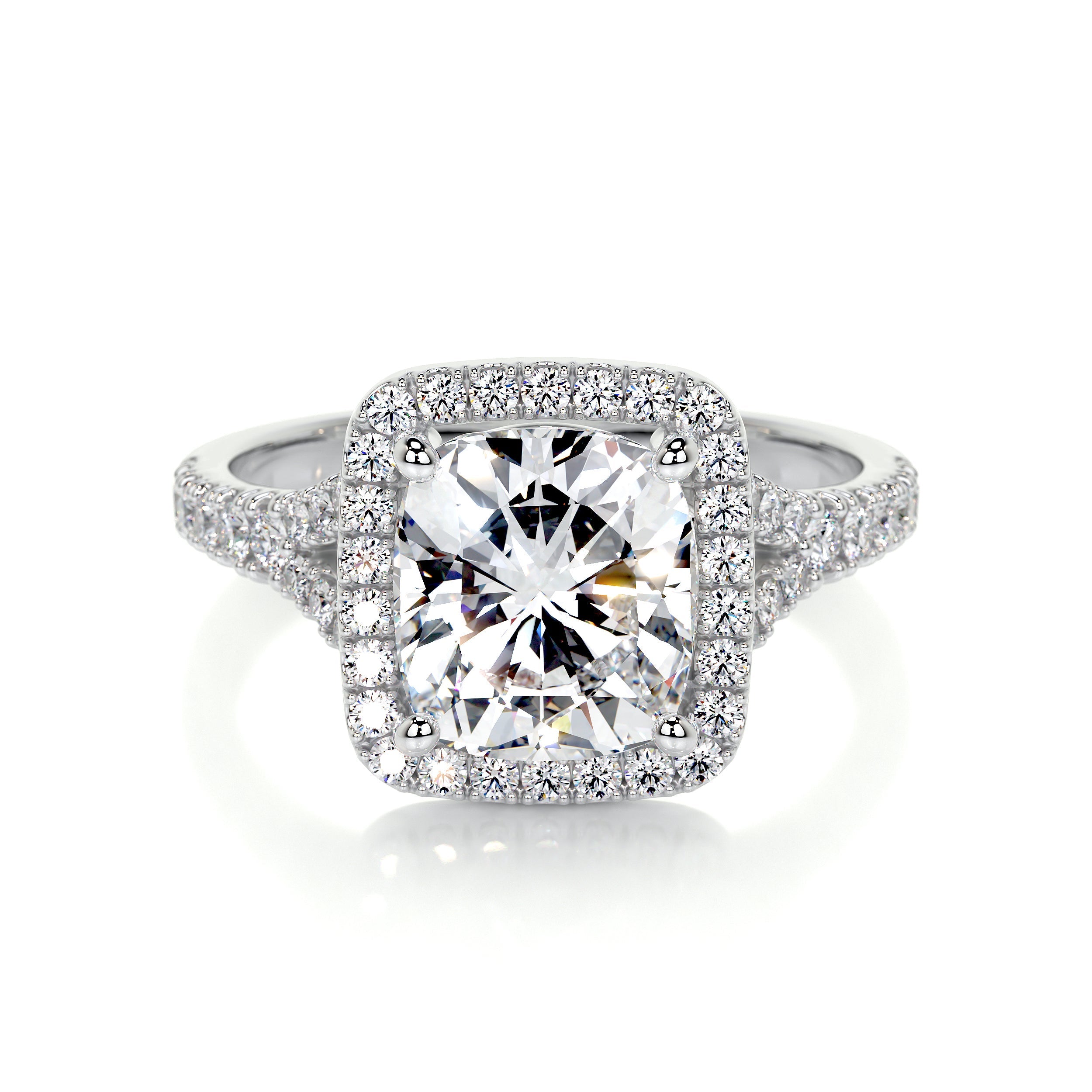 Luciana Lab Grown Diamond Ring   (3 Carat) -Platinum