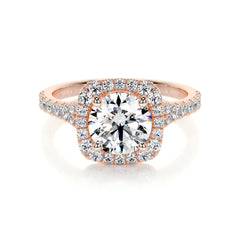 Addison Lab Grown Diamond Ring -14K Rose Gold
