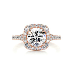 Addison Diamond Engagement Ring -14K Rose Gold
