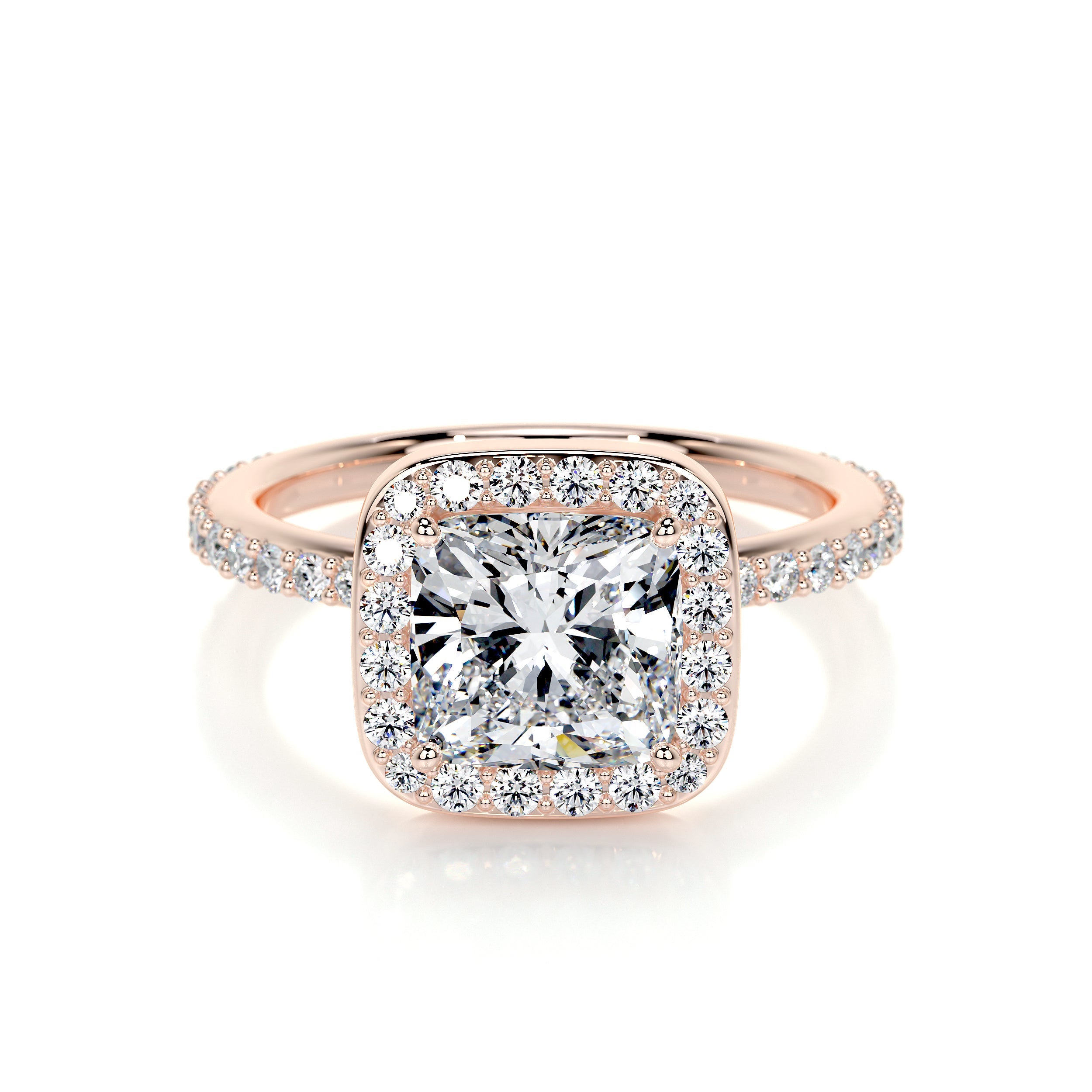 Paula Lab Grown Diamond Ring -14K Rose Gold