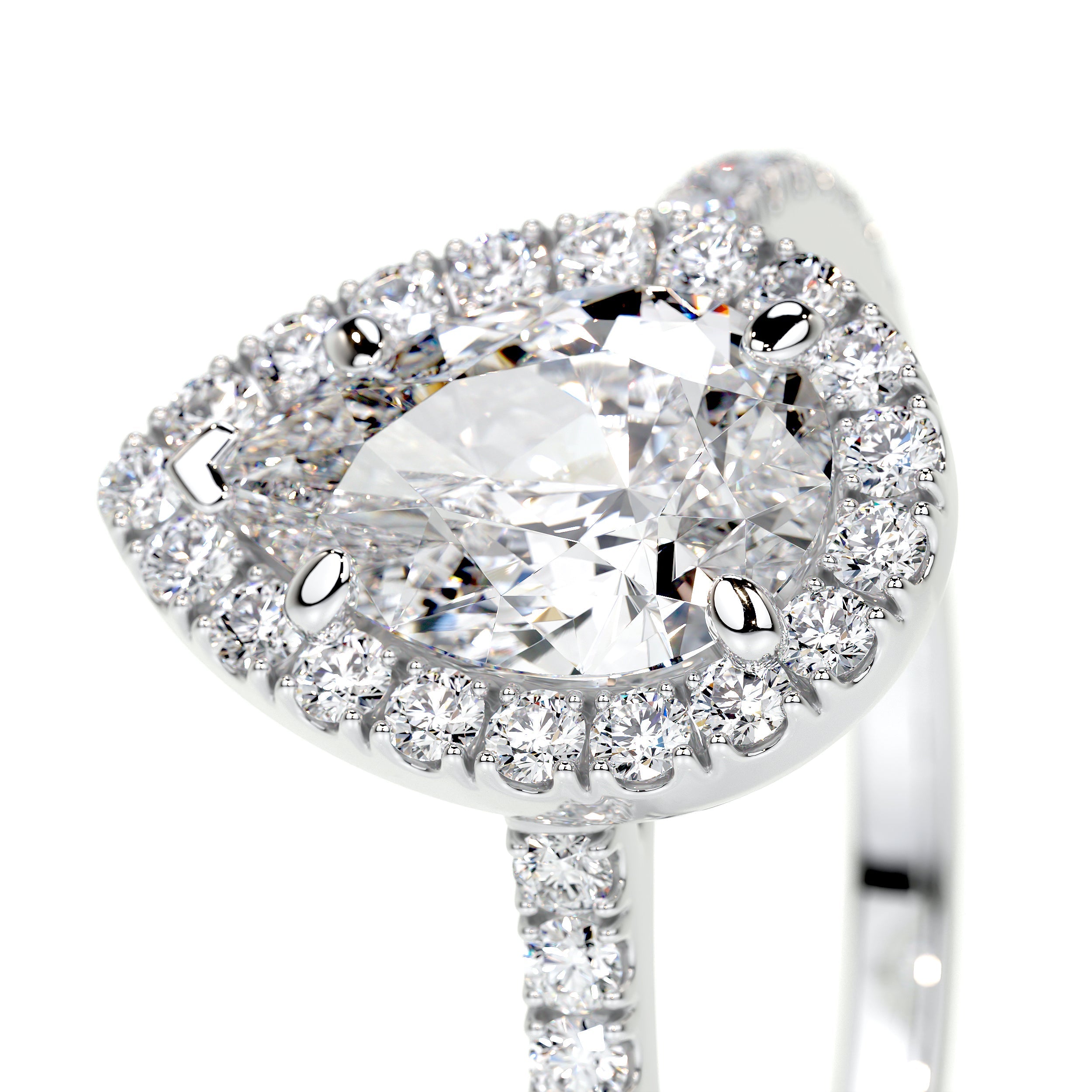 Sophia Lab Grown Diamond Ring   (1.50 Carat) -Platinum