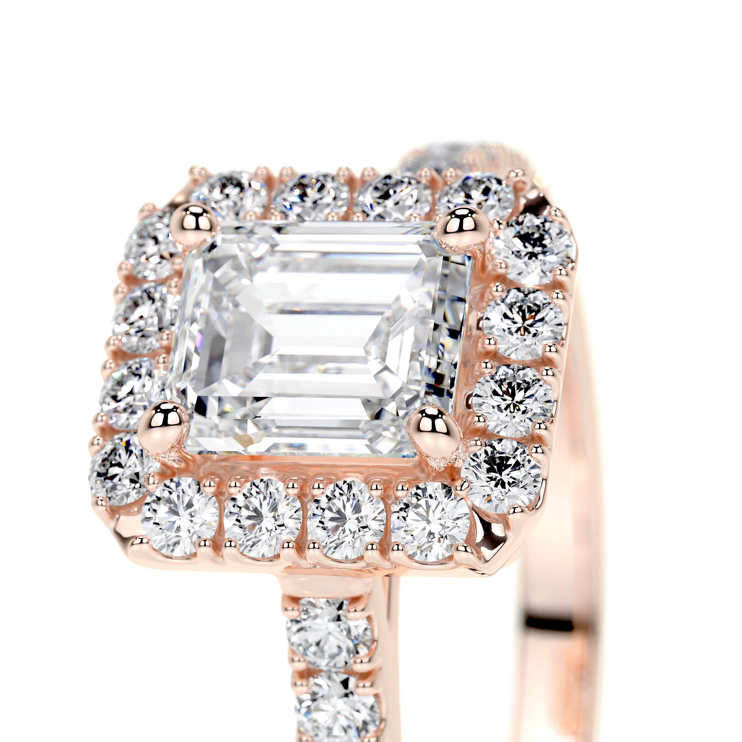 Zoey Lab Grown Diamond Ring -14K Rose Gold