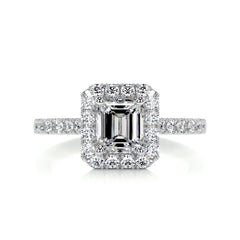Zoey Diamond Engagement Ring -14K White Gold
