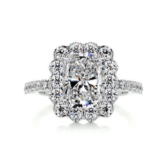 Sherry Diamond Engagement Ring -14K White Gold