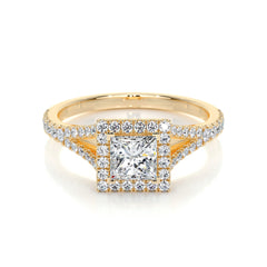 Celia Lab Grown Diamond Ring -18K Yellow Gold