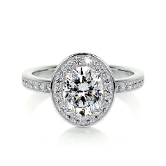 Raina Lab Grown Diamond Ring -18K White Gold