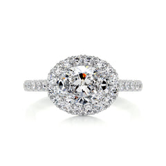 Alessandra Diamond Engagement Ring -Platinum